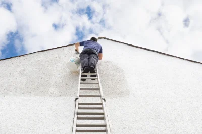 Peinture extérieure à la Madeleine-sur-Loing — façades et ravalement